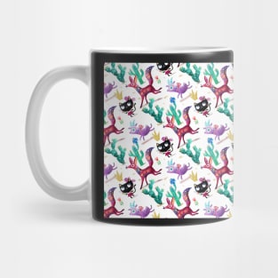 Cat and Fox Mug